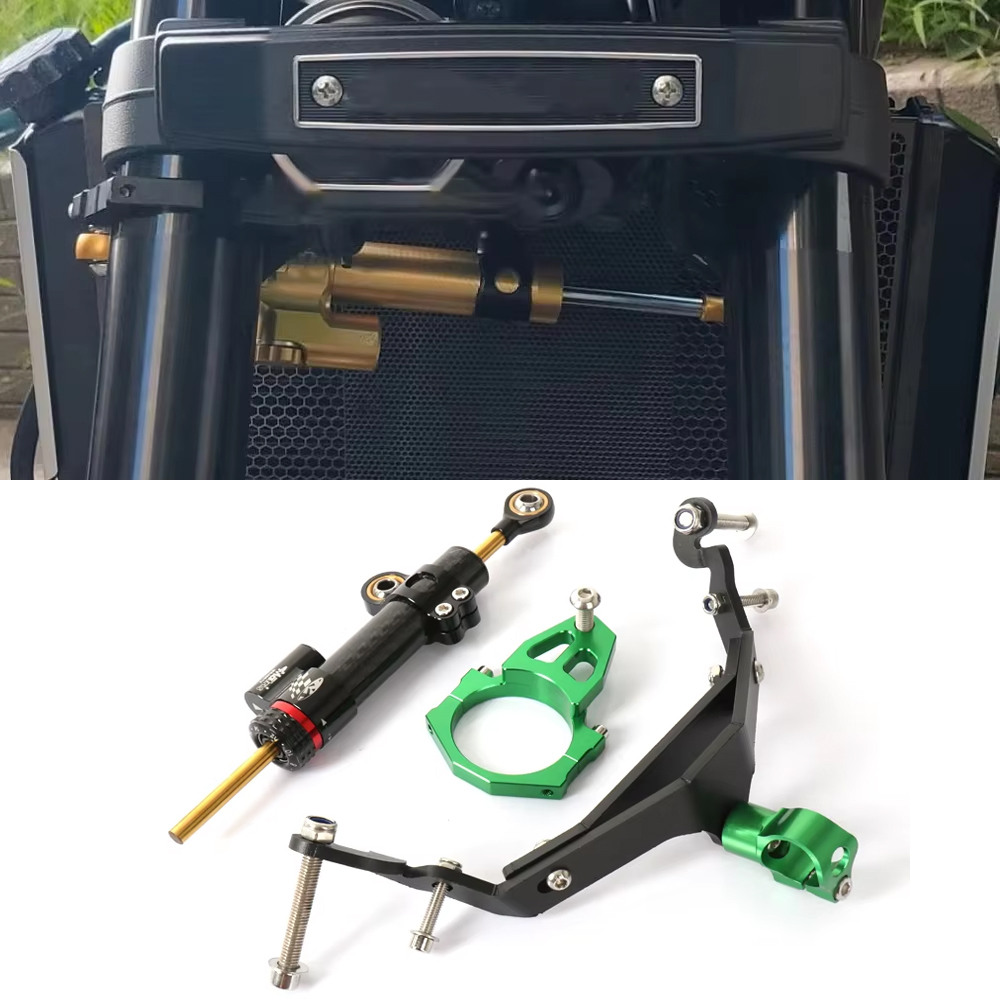 Steering Damper Stabilizer Kit Cnc - Для Kawasaki Z900RS z900rs Z900 RS