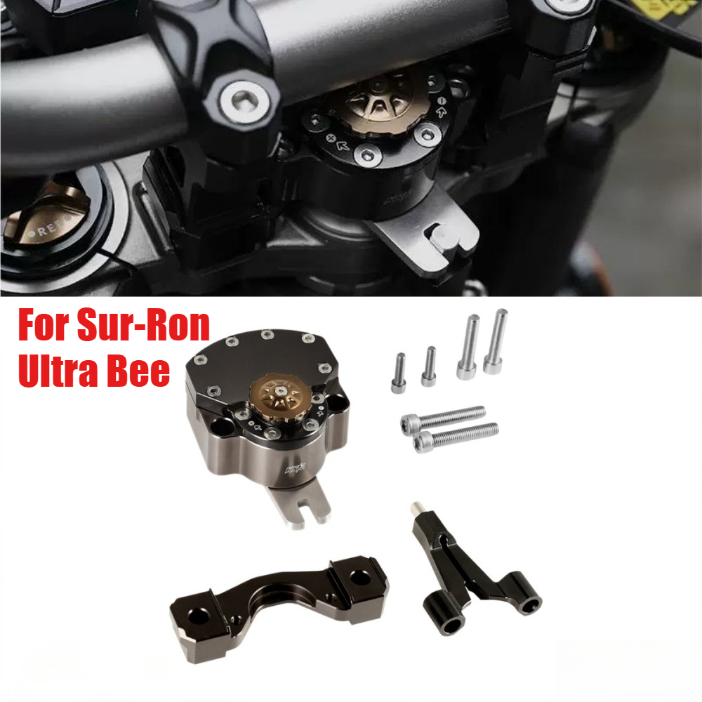 Steering Damper Stabilizer Kit Cnc - Для Sur-Ron Surron Ultra Bee X:
