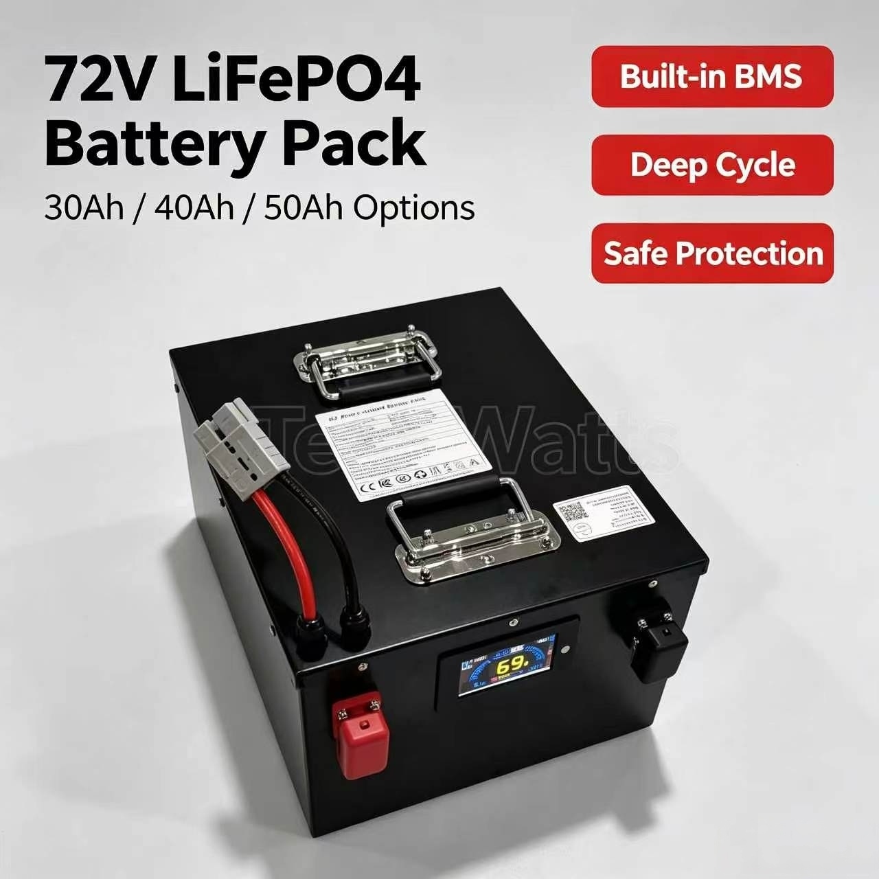 72V 30Ah Lifepo4 Battery Pack - Аккумуляторный блок LiFePO4 72В 30Ач 30А
