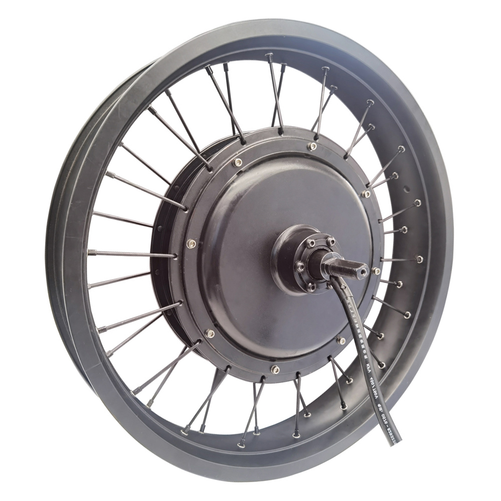 60V 5000W Brushless Hub Motor - Мощный 20-дюймовый бесщеточный безредукторный мотор-колесо 60В