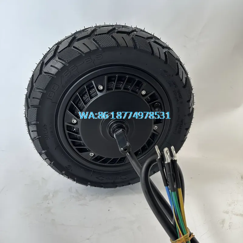 60V 5000W Brushless Hub Motor - Wmwmnu 11-дюймовый бесщеточный мотор-редуктор с двойным