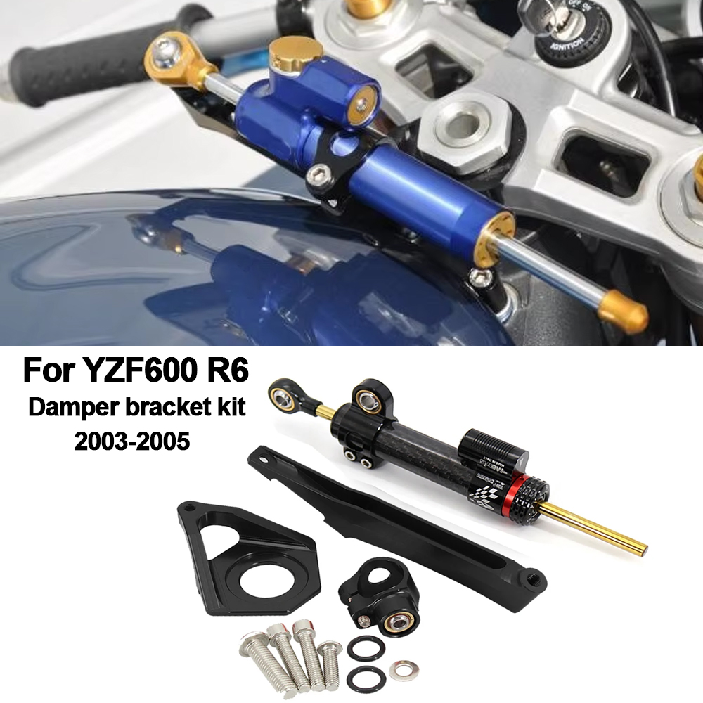 Steering Damper Stabilizer Kit Cnc - Для YAMAHA YZF600 R6 2003-2005 аксессуары