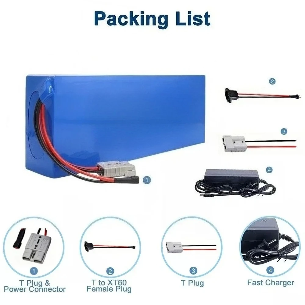Литиевая аккумуляторная батаре – обзор и цена 60V 30Ah 21700 Battery Pack