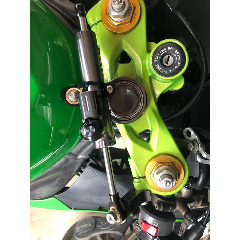 Для Kawasaki Ninja ZX-6R ZX636 – обзор и цена Steering Damper Stabilizer Kit Cnc