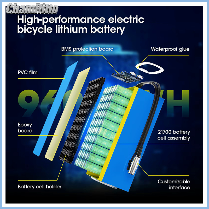 Литиевая аккумуляторная батаре – обзор и цена 60V 30Ah 21700 Battery Pack